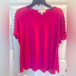 Michael Kors Hot Pink Top